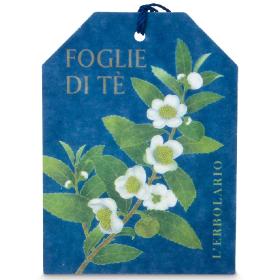 L'erbolario Foglie di Tè, Αρωματική κάρτα για συρτάρια, 2τμχ.