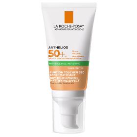 La Roche Posay Anthelios XL Dry Touch SPF50+, Αντηλιακή Κρέμα Προσώπου με Χρώμα για Ματ Αποτέλεσμα, 50ml