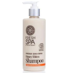 Natura Siberica Fresh Spa Bania Detox shampoo Honey Sbiten, Σαμπουάν αποκατάστασης, 300ml.