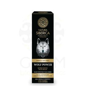 Natura Siberica Men Wolf Power face cream, Σούπερ τονωτική κρέμα προσώπου 50ml