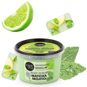 Organic Shop Refreshing Mojito Body Scrub Matcha & Lime, 250ml.