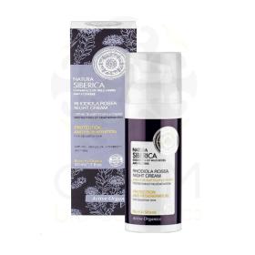 Natura Siberica Rhodiola Rosea Night Cream, Προστασία και Ανάπλαση, Ευαίσθητο Δέρμα, Κατάλληλο για ηλικίες 22+, 50ml