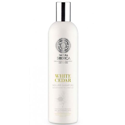 Natura Siberica Copenhagen White Cedar shampoo, Σαμπουάν για όγκο για όλους του τύπους μαλλιών, 400ml.