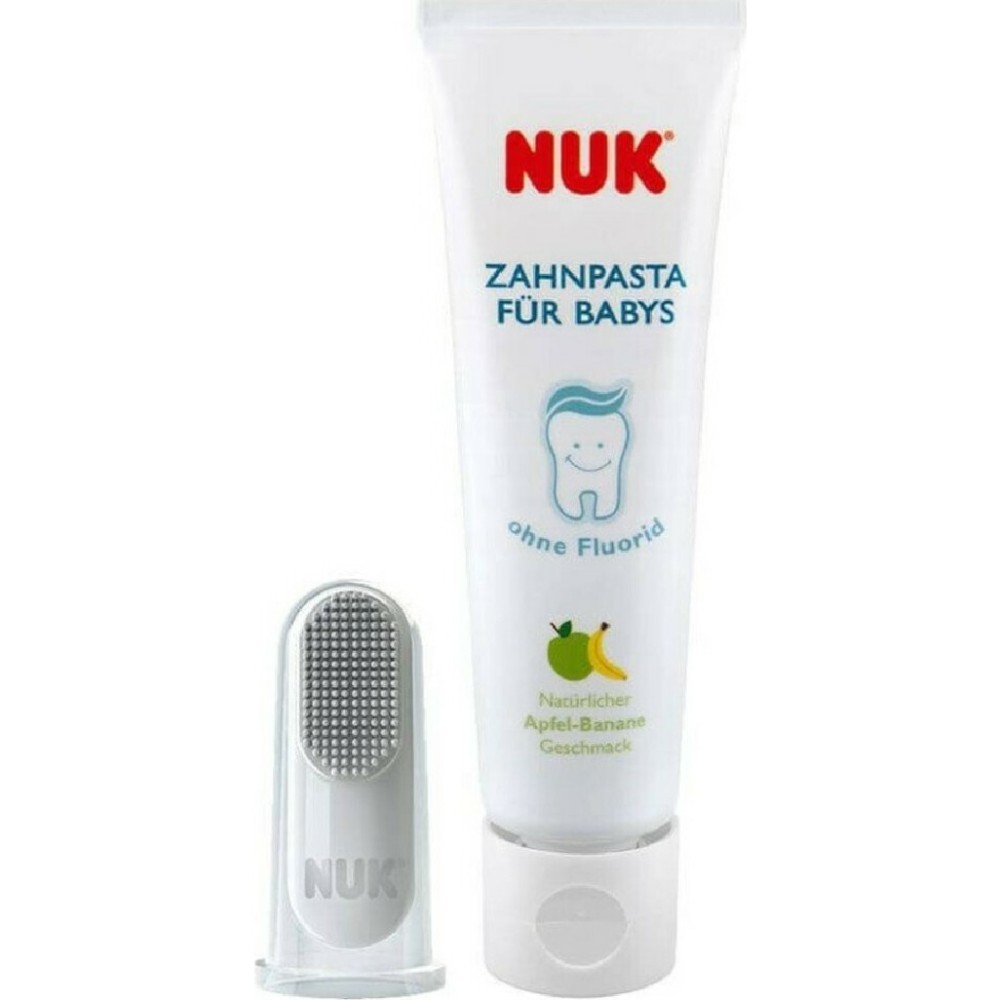 Nuk Tooth & Gum Cleanser Σετ Στοματικής Υγιεινής 3-12 μηνών. 