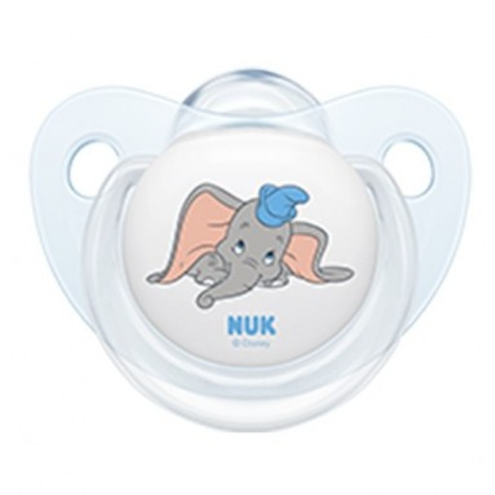Nuk Disney Baby Silicone Dumbo Πιπίλα Σιλικόνης 6-18 Μηνών, 1τμχ.