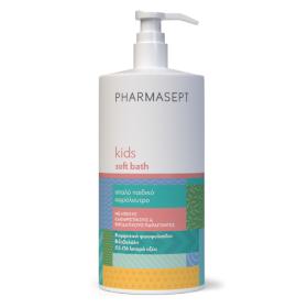 Pharmasept Kids Soft Bath, Παιδικό Αφρόλουτρο για σώμα, πρόσωπο και ευαίσθητη περιοχή, 1L.
