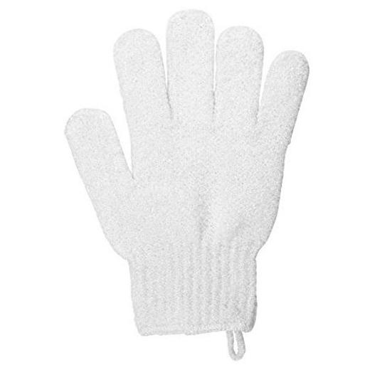 T.TAiO Γάντια Για Μασάζ & Απολέπιση Σώματος Χρώμα Λευκό, 1Ζευγάρι. 