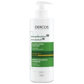 Vichy Dercos Anti-Dandruff Shampoo, Dry Hair Αντιπιτυριδικό Σαμπουάν για Ξηρά Μαλλιά, 390ml.