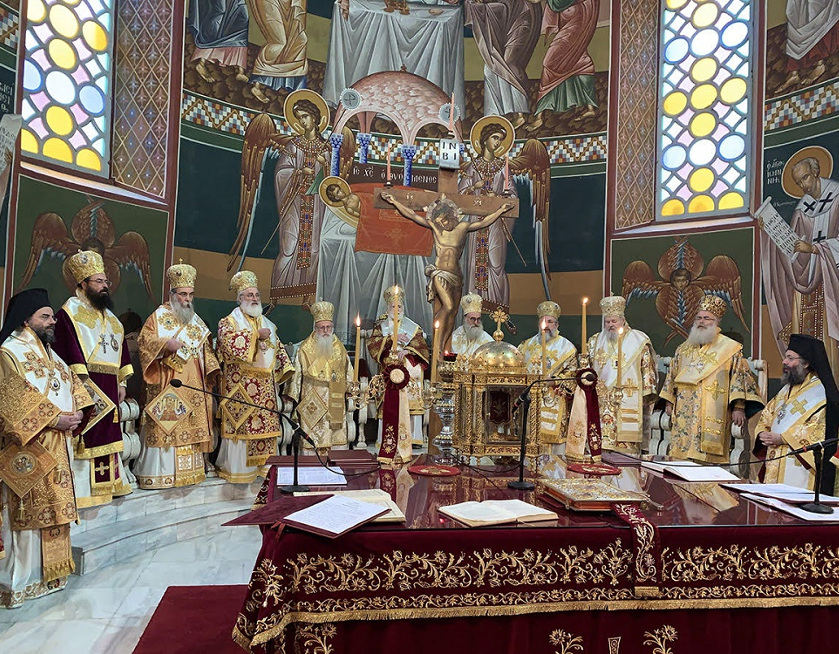 Δελτίο Τύπου για την Συνοδική Θεία Λειτουργία για τα 45 χρόνια αρχιερατείας του Σεβ. Αρχιεπισκόπου Κρήτης κ.κ. Ειρηναίου.