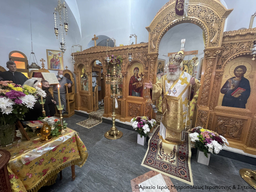 Η εορτή του Αγίου Ιωάννου Χρυσοστόμου στον ομώνυμο Ιερό Ναό στις «Μπουντούλες» Ιεράπετρας