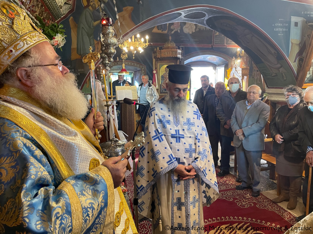 Η πανήγυρη του Ιερού Ενοριακού Ναού Τιμίου Προδρόμου στους Μεσελέρους Ιεράπετρας
