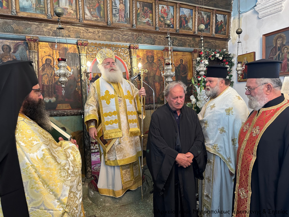 Η Ε´ Κυριακή των Νηστειών στον Ιερό Ναό Αγίου Χαραλάμπους Ενορίας Νέας Πραισού Σητείας - Χειροθεσία Αναγνώστου