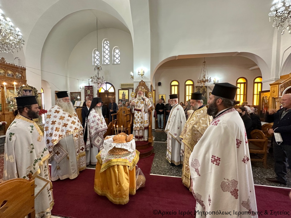Η εορτή του Αγίου Ιωάννου του Θεολόγου στον φερώνυμο Ενοριακό Ναό Νέας Ανατολής Ιεράπετρας