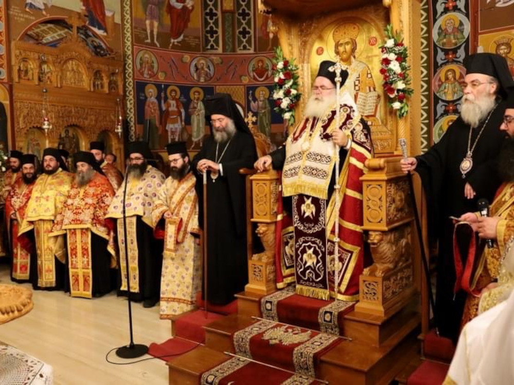 Ο Σεβ. Μητροπολίτης κ. Κύριλλος στά ονομαστήρια του Σεβ. Μητροπολίτου Κισάμου και Σελίνου στην Κίσαμο
