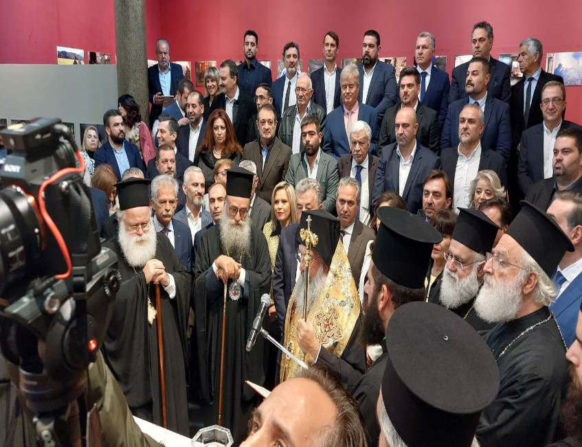 Ο Σεβ. κ. Κύριλλος στην ορκωμοσία του Περιφερειάρχη Κρήτης κ. Σταύρου Αρναουτάκη