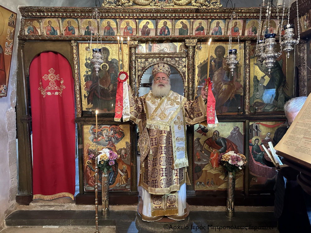 Η εορτή της Αγίας Αναστασίας της Φαρμακολυτρίας στην Ιερά Σταυροπηγιακή Μονή Τοπλού Σητείας