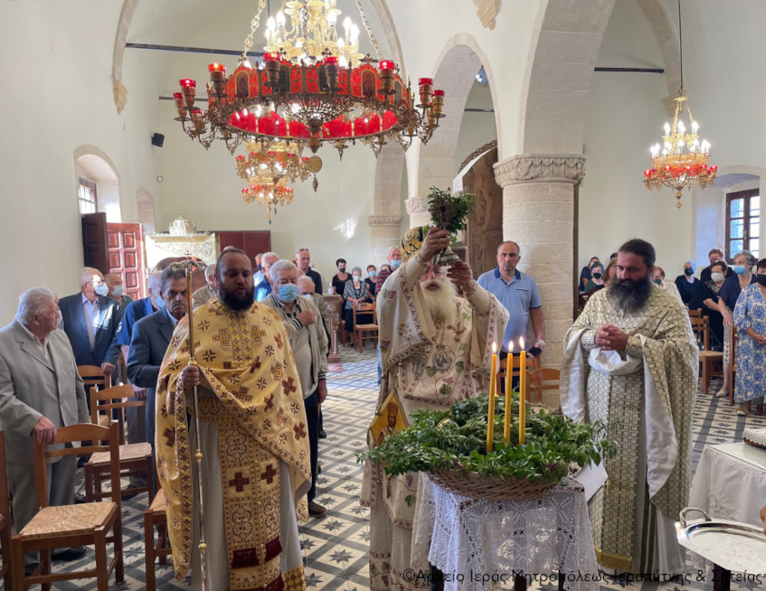 Το πρόγραμμα του Σεβ. Μητροπολίτου Ιεραπύτνης και Σητείας κ. Κυρίλλου κατά την εορτή της Υψώσεως του Τιμίου Σταυρού 2024