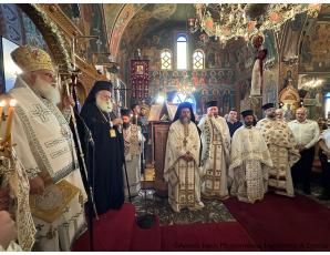 Δισαρχιερατική Θεία Λειτουργία στον πανηγυρίζοντα Ιερό Ναό Παναγίας της Ελεούσας Ιεράπετρας