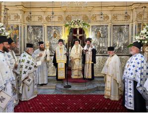 Ο Σεβ. Μητροπολίτης Ιεραπύτνης και Σητείας κ. Κύριλλος στο τρίμηνο μνημόσυνο του μακαριστού Μητροπολίτου Κυδωνίας και Αποκορώνου κυρού Δαμασκηνού στα Χανιά