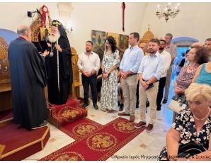 Με Αρχιερατικό Εσπερινό πανηγύρισε ο Ιερός Ενοριακός Ναός του Αγίου Παντελεήμονος στον Μαύρο Κόλυμπο Ιεράπετρας