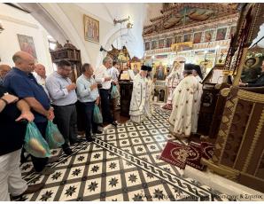 Mε Αρχιερατική Θεία Λειτουργία πανηγυρίσε ο Ιερός Ενοριακός Ναός Αγίου Παντελεήμονος στο Χαμαίζι Σητείας