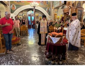Ο Μέγας Παρακλητικός Κανόνας στον Ιερό Ενοριακό Ναό Παναγίας Ελεούσας Ιεράπετρας