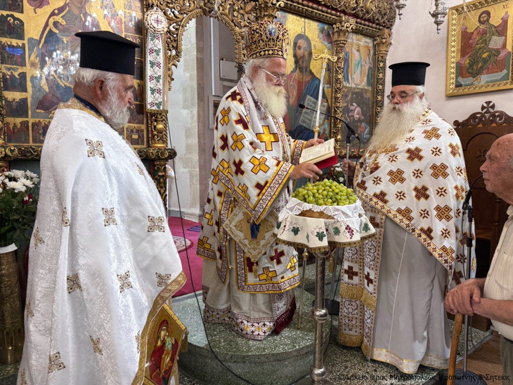 Η εορτή της Μεταμορφώσεως του Σωτήρος στις Μάλλες Ιεράπετρας