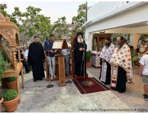 Ο Μέγας Παρακλητικός Κανόνας στην πάλαι ποτέ διαλάμψασα Ιερά Μονή Παναγίας Φανερωμένης «Τράχηλα» Σητείας