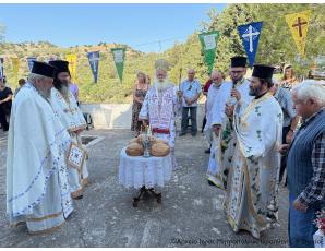 Με αρχιερατική Θεία Λειτουργία πανηγύρισε ο Ιερός Ναός του Τιμίου Προδρόμου της Ενορίας Κάτω Σύμης Βιάννου