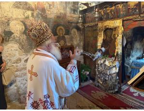 Με Αρχιερατική Θεία Λειτουργία πανηγύρισε ο Ιερός Ναός της Παναγίας των Λιθινών Σητείας