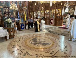 Η Κυριακή των Αγίων Πάντων στην Ευαγγελίστρια Σητείας - Το τεσσαρακονθήμερο μνήμοσυνο του Ιερέως Μιχαήλ Θαλασσινού
