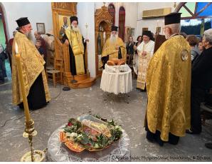 Παρουσία ιερών λειψάνων του Αγίου Νεκταρίου τελέσθηκε ο Αρχιερατικός Εσπερινός στον φερώνυμο Ιερό Ναό της Ιεράπετρας