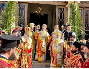 O Σεβ. Μητροπολίτης Ιεραπύτνης και Σητείας κ. Κύριλλος στην πανήγυρη του Ιερού Μητροπολιτικού Ναού Αγίου Μηνά, προστάτου και πολιούχου της πόλεως Ηρακλείου