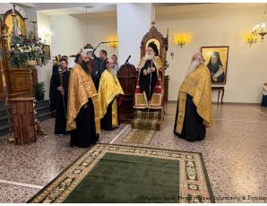 Ο Αρχιερατικός Εσπερινός της εορτής του Οσίου Νίκωνος του «Μετανοείτε» στον φερώνυμο Ιερό Ναό της Ιεράπετρας