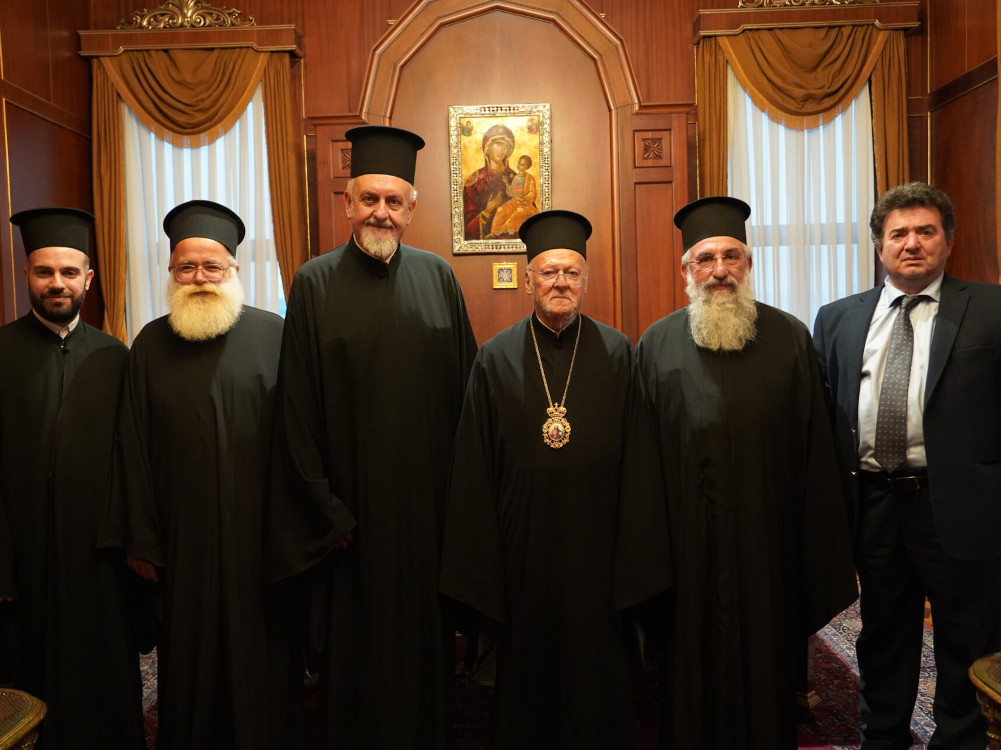 Αντιπροσωπεία της εν Κρήτη Εκκλησίας στον Οικουμενικό Πατριάρχη