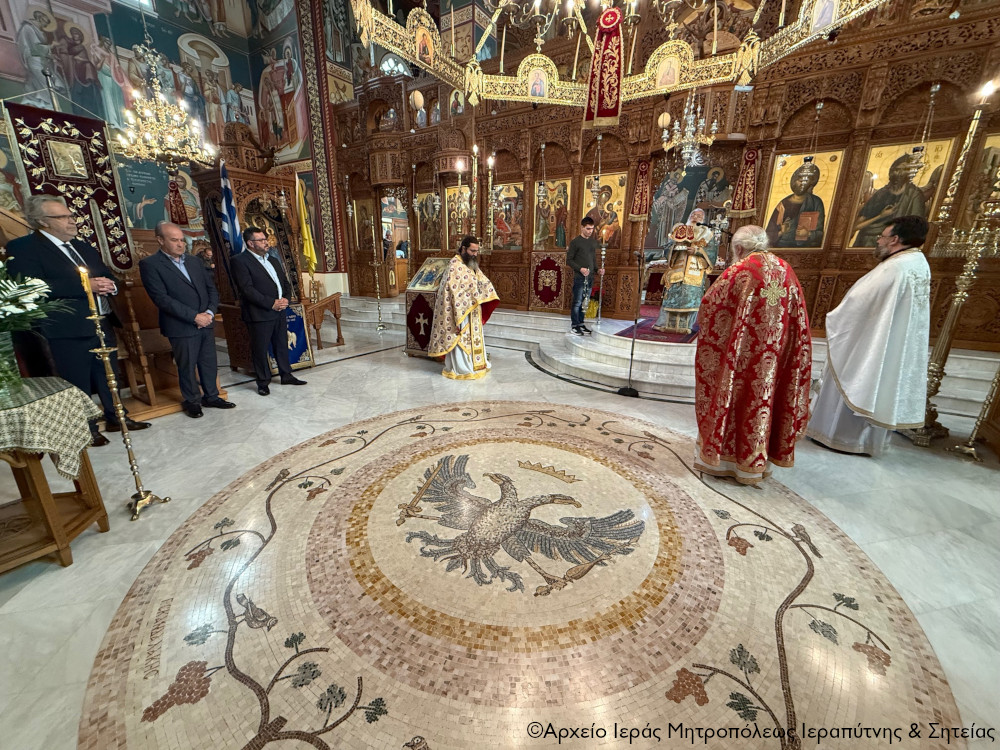  Η Κυριακή μετά την Χριστού Γέννησιν στον Ιερό Ναό Ευαγγελισμού Θεοτόκου πόλεως Σητείας