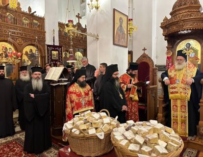 Η κοπή της Βασιλόπιτας της Ιεράς Μητροπόλεως Ιεραπύτνης και Σητείας για το έτος 2026 σε Ιεράπετρα και Σητεία