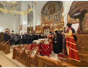 Αρχιερατικός Εσπερινός και κοπή της Βασιλόπιτας της Ιεράς Μητροπόλεως Ιεραπύτνης και Σητείας στον Ι. Καθεδρικό Ναό Αγίας Φωτεινής Ιεράπετρας