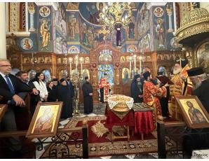 Η ευλόγηση της Βασιλόπιτας της Ιεράς Μητροπόλεως Ιεραπύτνης και Σητείας στον Ι. Καθεδρικό Ναό Αγίας Αικατερίνης Σητείας