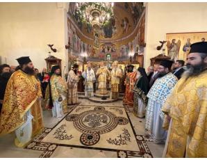 Ο Σεβ. Μητροπολίτης Ιεραπύτνης και Σητείας κ. Κύριλλος στην πανήγυρη της εορτής του Οσίου Νικηφόρου του Λεπρού στο Σηρικάρι Κισάμου