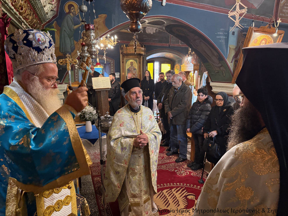 Η εορτή της Συνάξεως του Τιμίου Προδρόμου στην Ενορίας Μεσελέρων Ιεράπετρας