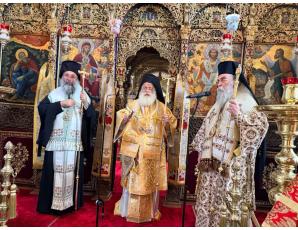 Ο Σεβ. Μητροπολίτης Ιεραπύτνης και Σητείας κ. Κύριλλος στο εννεάμηνο μνημόσυνο του μακαριστού Μητροπολίτου Κυδωνίας και Αποκορώνου κυρού Δαμασκηνού στα Χανιά