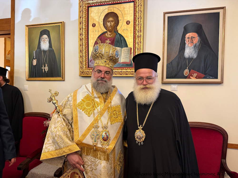 Η χειροτονία του Μητροπολίτη Κυδωνίας και Αποκορώνου Τίτου