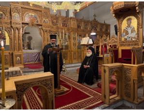 Αρχιερατικός Κατανυκτικός Εσπερινός και ομιλία για τη διδασκαλία του Αγίου Γρηγορίου του Παλαμά στον Ιερό Ναό Αγίου Γεωργίου Σητείας