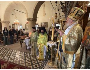 Η Κυριακή της Σταυροπροσκυνήσεως στον Ιερό Ενοριακό Ναό Τιμίου Σταυρού στον Χανδρά Σητείας