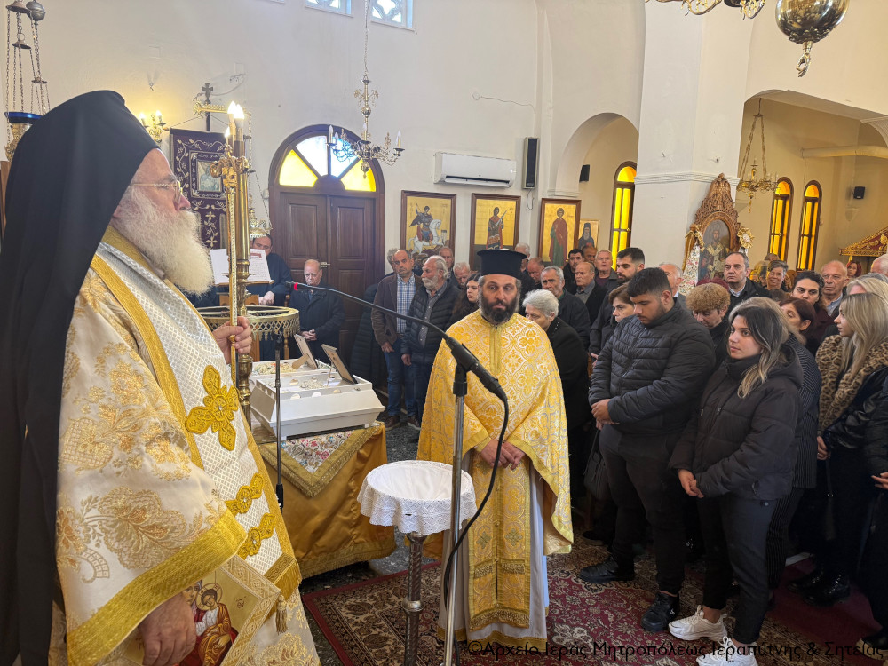 Η Δ΄ Κυριακή των Νηστειών στον Ιερό Ναό Αγίου Ιωάννου του Θεολόγου Νέας Ανατολής Ιεράπετρας