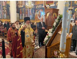 O Ακάθιστος Ύμνος προς την Υπεραγία Θεοτόκο στον Ιερό Καθεδρικό Ναό Αγίας Αικατερίνης Σητείας