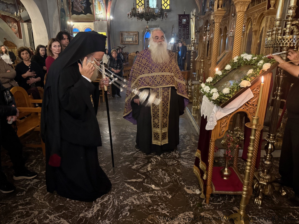 Το Ιερό Ευχέλαιο και η Ακολουθία του Ιερού Νιπτήρος στον Ιερό Ναό Παναγίας Ελεούσας Ιεράπετρας