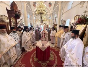 Ο Αρχιερατικός Eσπερινός της Αγάπης στον Ιερό Μητροπολιτικό Ναό Αγίου Γεωργίου Ιεράπετρας