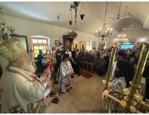 Η Κυριακή του Αντίπασχα στην Ιερά Μονή Αγίων Πάντων Αγιασμένου Ιεράπετρας